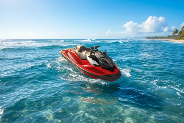 Sea-Doo RXP-X 325 2024 navegando en aguas abiertas